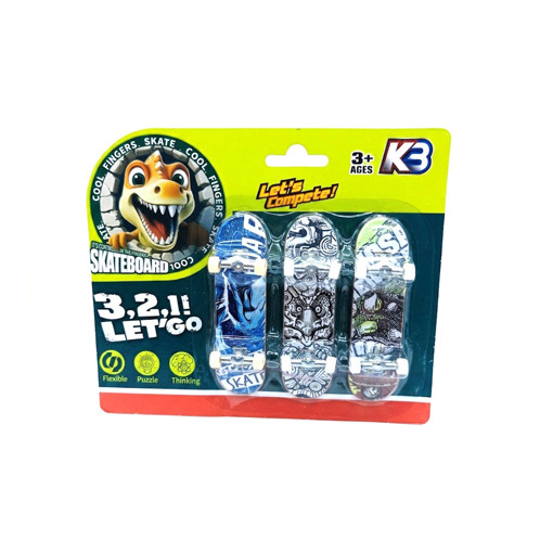 Picture of Skateboard 3.2.1 Lets Go 3PCS