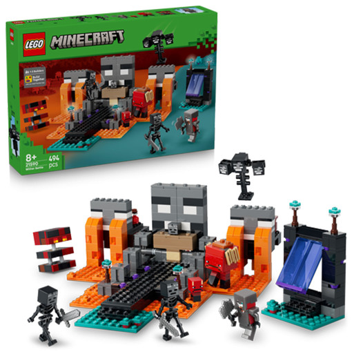 Picture of Lego Minecraft Wither Battle