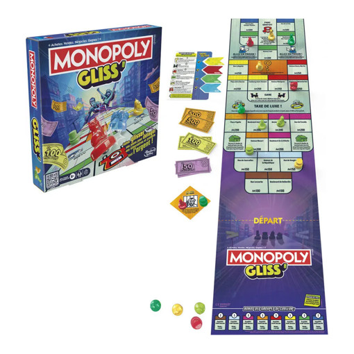 Picture of Foreign Games Age 8+ Hasbro,Monopoly Gliss