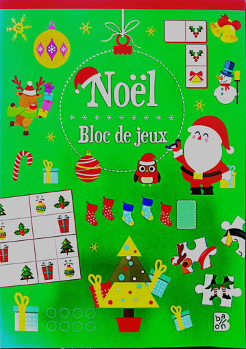 Picture of Bloc de Jeux Noel Ballon