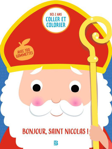Picture of Coller Et Colorier Bonjour Saint Nicolas