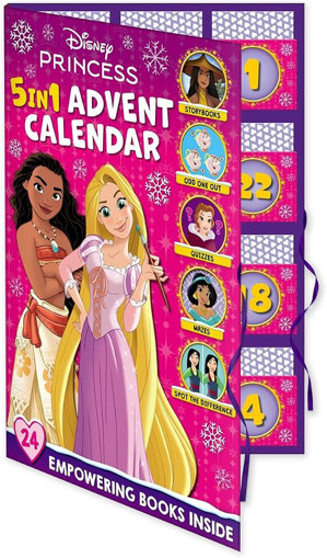 Picture of Disney Princesses Advent Calendar 5 in 1