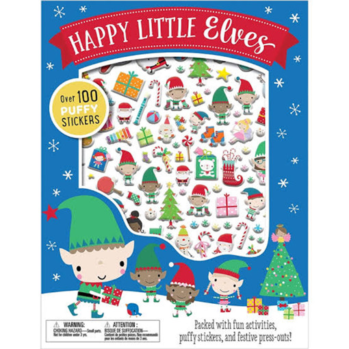Picture of Happy Little Elves over 100 Puffy Stickers