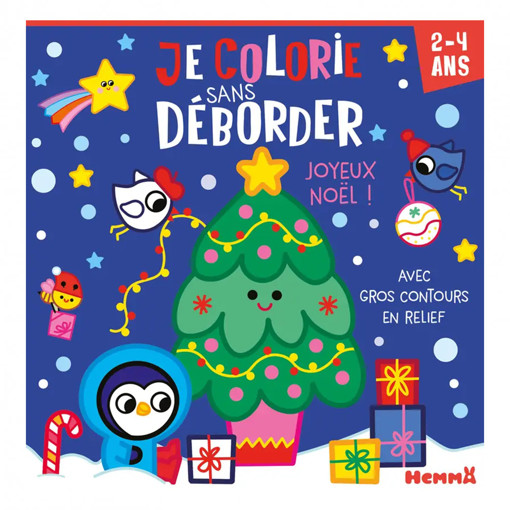 Picture of Je Colorie Sans Deborder Joyeux Noel