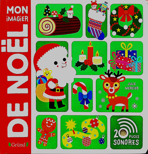 Picture of Mon Imagier de Noel avec 20 Puces Sonores