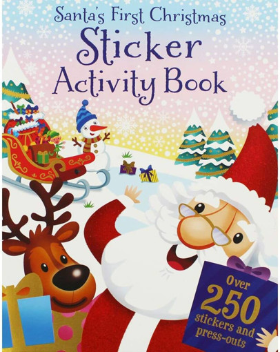 Picture of Santa's First Christmas Sticker Activity